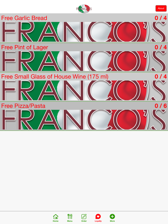 Screenshot #6 pour Franco's Italian Restaurant Longridge