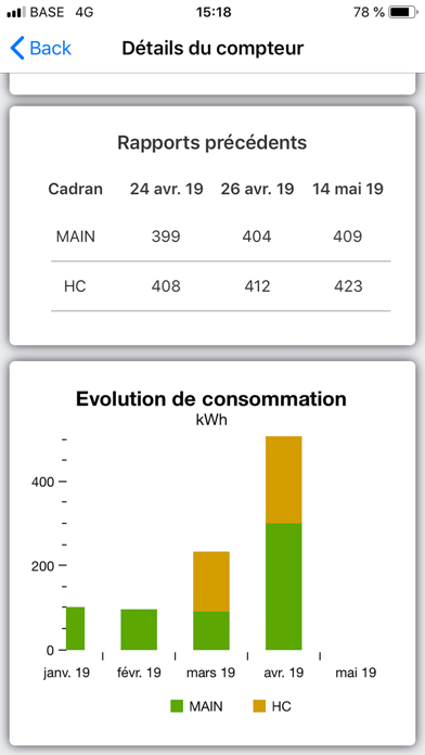 METRON Mobile Screenshot