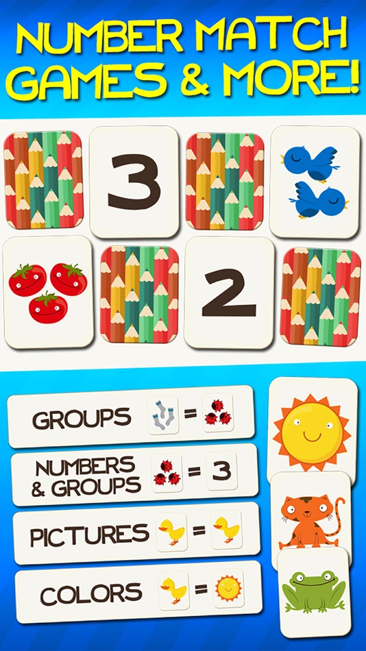 Number Games Match Game Free Games for Kids Math - 1.5 - (iOS)