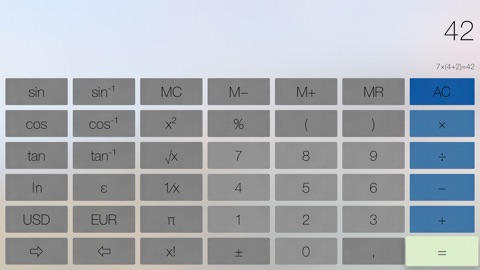Screenshot #12 for My Calculator (incl. currency)