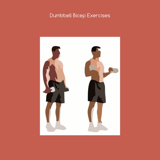 Dumbbell bicep exercises icon