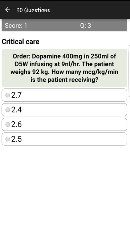 Injection Drug Dosages Quiz screenshot-3