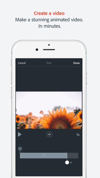 Adobe Spark Video, Animated Videos in minutes screenshot-0