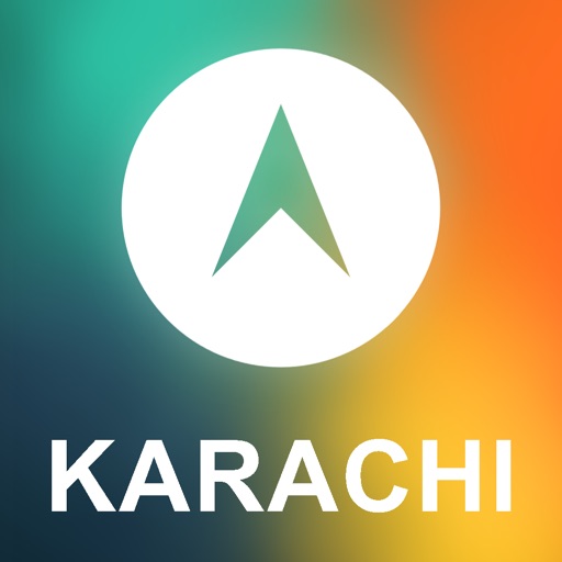 Karachi, Pakistan Offline GPS : Car Navigation icon