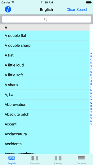 Music Lexicon in 4 Languages(圖1)-速報App