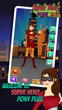 Game screenshot Dress Up Super Hero Pony Plus - My little Games mod apk