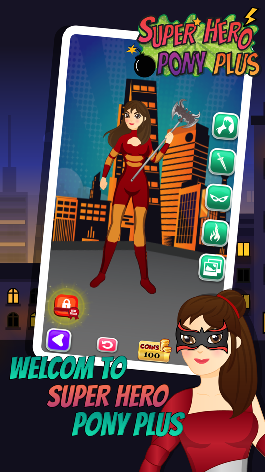 Dress Up Super Hero Pony Plus - My little Games - 1.0 - (iOS)