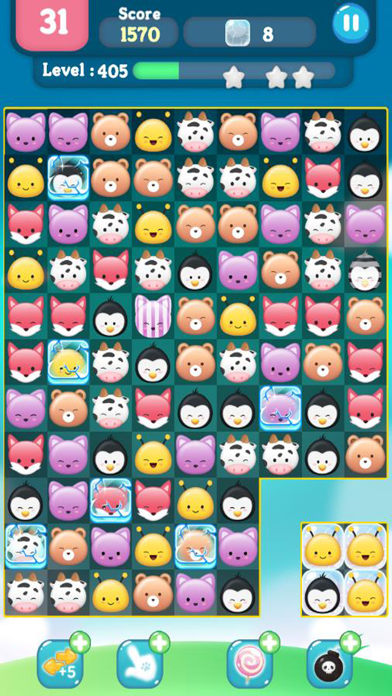 Animal Pop - 3Match Screenshot