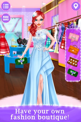 Fashion Icon: Pretty Model Dress Up Makeover Salon screenshot 4