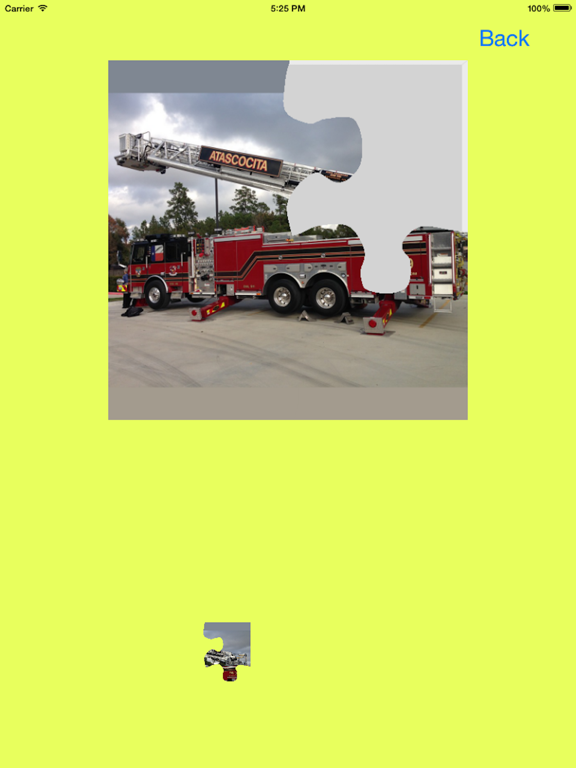 Screenshot #4 pour Fire Truck Photo Jigsaw Puzzle