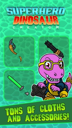 Amazing Comic SuperHero Dino T-Rex Creator screenshot 3