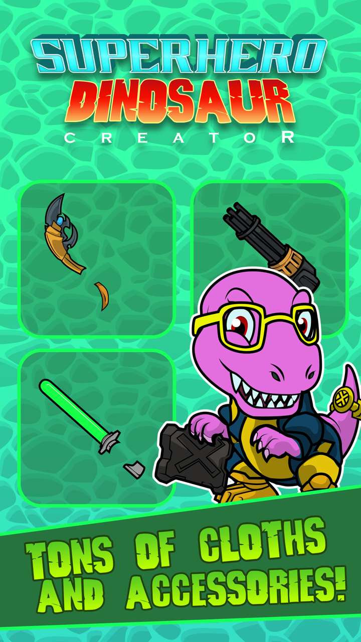 Amazing Comic SuperHero Dino T-Rex Creator screenshot 3