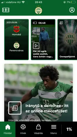 Game screenshot Ferencvárosi TC mod apk