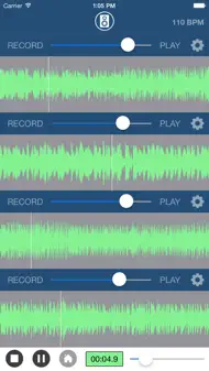 Multi Track Song Recorder Pro iphone resimleri 1