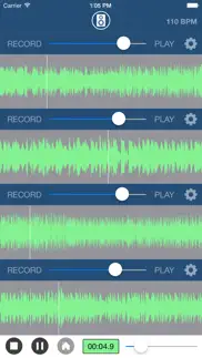 multi track song recorder pro iphone screenshot 1
