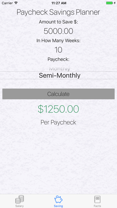 Screenshot #2 pour Salary Calculator Pro
