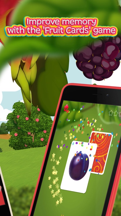 Moona Puzzles Fruits Lite learning games for kids screenshot-4
