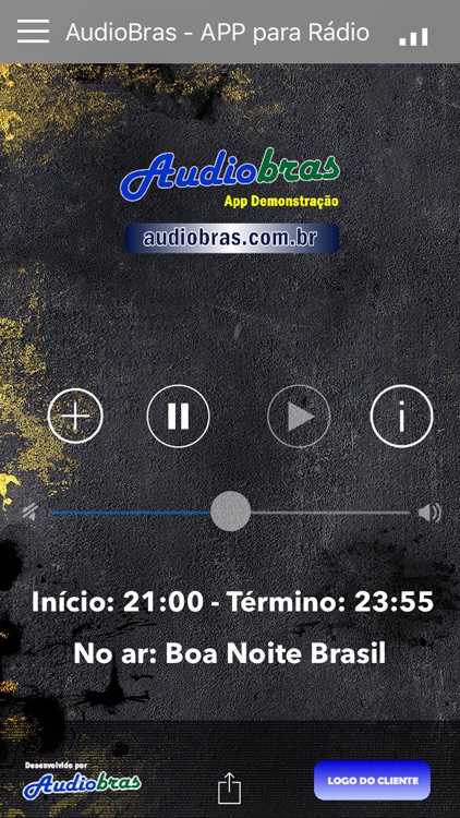 AudioBras - APP de Rádio