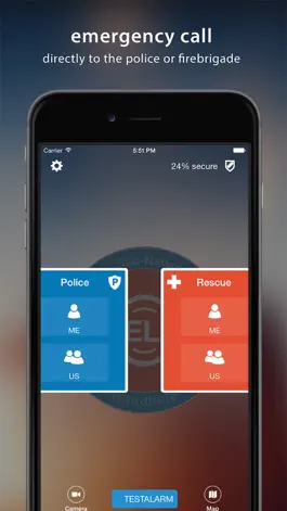 Game screenshot HandHelp - Notruf App System apk