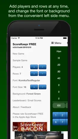 Game screenshot Score Keeper FREE apk