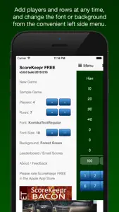 Score Keeper FREE screenshot #2 for iPhone