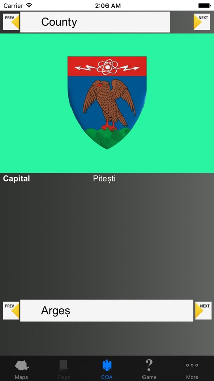 Romania Region Maps and Capitals