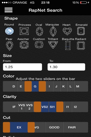 EZCalc Diamonds screenshot 3