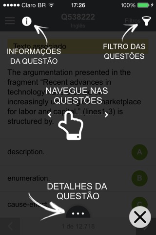 Questões de Vestibular screenshot 3