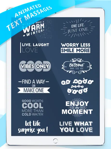 Textist - Colourful Vivid Text