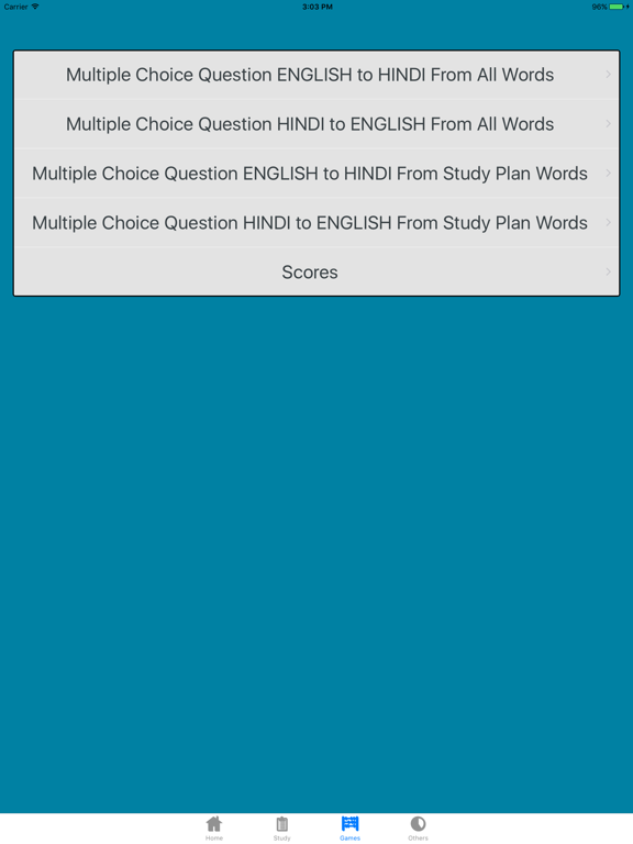 Hindi-English Dictionary+ iPad screenshot 4 - Reference app
