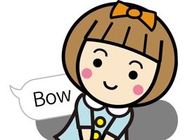 It is a sticker of Japan's pretty girl