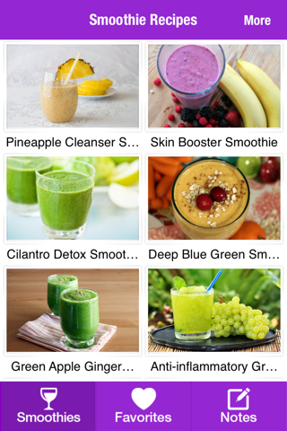 Smoothie Recipes for Healthy Body & Mind screenshot 1