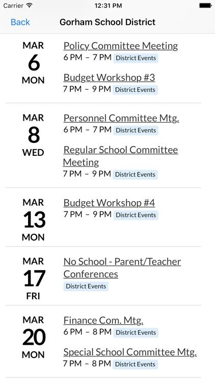 Gorham School District
