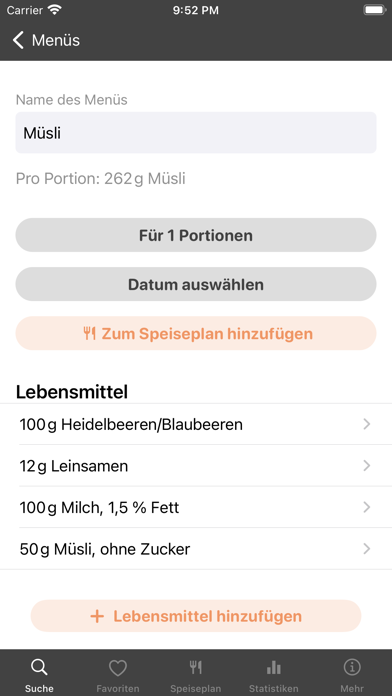 ODESS Diabetes mellitus Screenshot