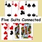Five Suits Connected (formerly named "Five Crowns") is an online card game based on the Five Crowns game by Set Enterprises, Inc