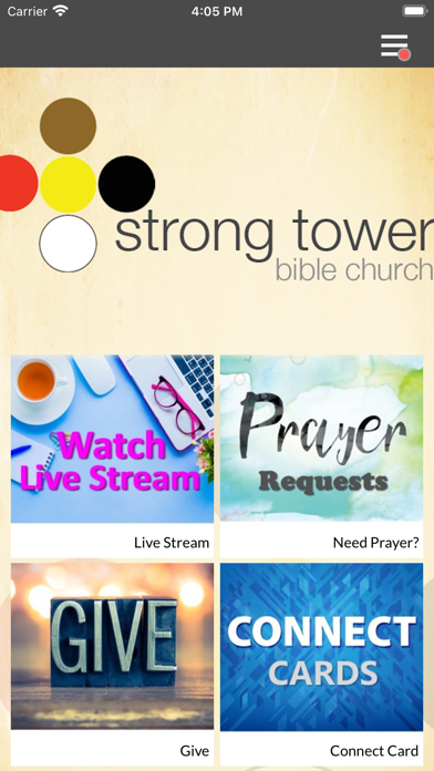 Strong Tower Bible Church Screenshot