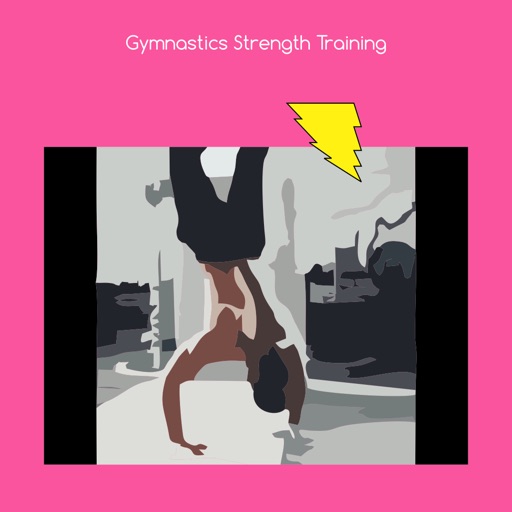 Gymnastics strength training icon