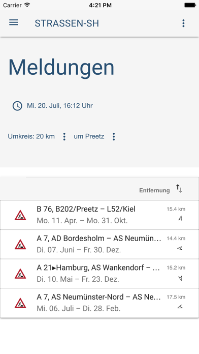 Screenshot #2 pour Strassen-SH