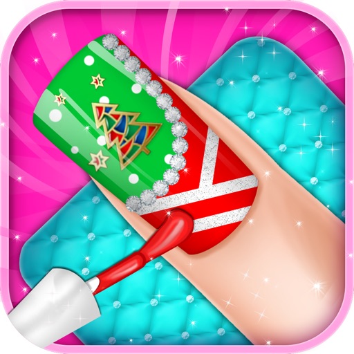 Merry Christmas Nail Salon - Girls games free icon