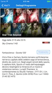 miatv - guida canali tv iphone capturas de pantalla 2