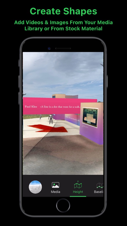 #4. Arrea - Explore and Create AR (iOS) Podle: Peter Gregor Pohlmann
