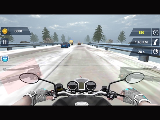 Screenshot #6 pour Moto Rider King– Highway Racer