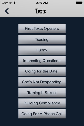 Texting Girls Guide screenshot 4