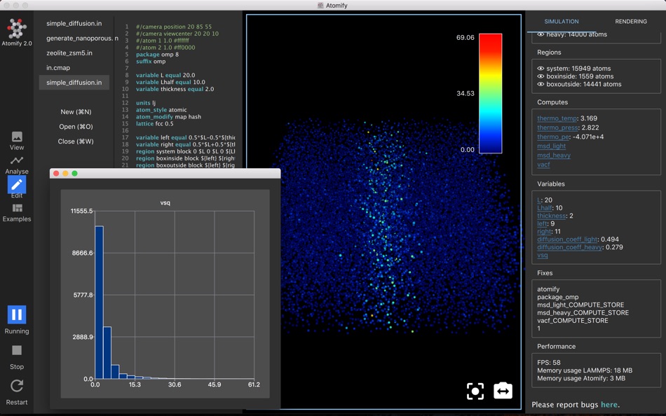 #1. Atomify (macOS) Podle: Anders Hafreager
