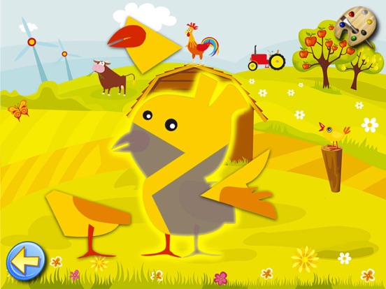 The Farm - Paint & Animal Sounds Games for Toddler iPad app afbeelding 5