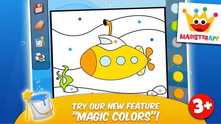 Toddler & Kids Learning Games Age 3+ Free: Ocean 2 screenshot-0
