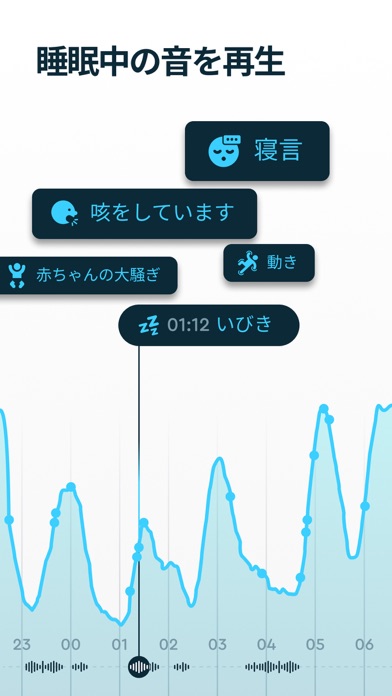 Sleep Cycle: 睡眠トラッカーといびき録音アプリのおすすめ画像3