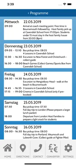 Game screenshot Panke-Sprachreisen Student app apk