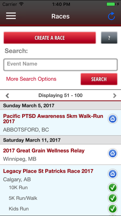 Running Room Mobile Runner PRO Edition Screenshot