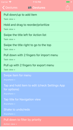Manageable: Nested ToDo Lists screenshot 4